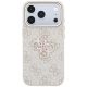 3. Etui Guess 4G & Big Resin Logo na iPhone 17 Pro / 18 Pro - różowe