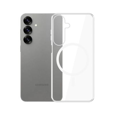 4. Etui 3mk Clear MagCase na Samsung Galaxy S25 - przezroczyste