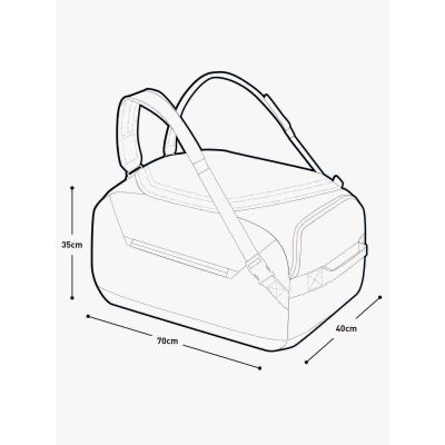6. Torba podróżna EVOC Duffle Bag 100 dark olive - black