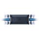 11. Uchwyt 3mk Double Headrest Holder do samochodu na tablet lub telefon na zagłówki - czarny