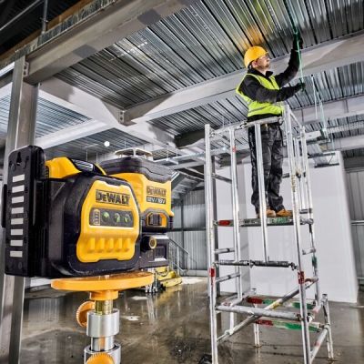 5. DeWALT DCE089NG18-XJ niwelator obrotowy Niwelator liniowy 50 m
