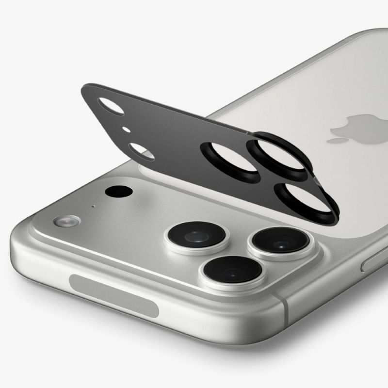 4. Szkło hartowane na aparat Spigen Optik Pro XL Glas.tR EZ Fit na iPhone 18 Pro - ciemnoszare