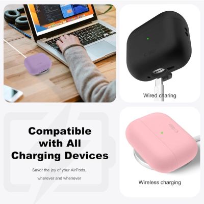 5. Etui Tech-Protect Silicone na AirPods Pro 3 - szare