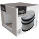 3. STOPER DO DRZWI 9CM SREBRNY