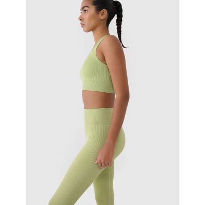 5. Legginsy treningowe bezszwowe damskie 4F 4FRSS25TFTIF309-42S