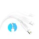 12. Kabel Ugreen US155 20728 USB-A / Lightning MFi 2.4A 1m - biały