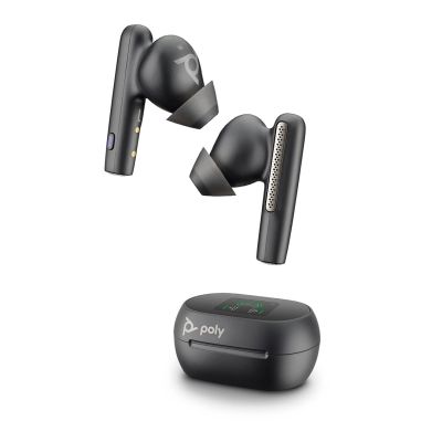 7. Słuchawki Voyager Free 60+ UC, USB-C, etui z ekranem dotykowym