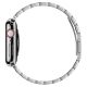 5. Pasek Spigen Modern Fit Band na Apple Watch 4/5/6/7/8/9/SE/ Ultra (42/44/45/49 mm) - srebrny