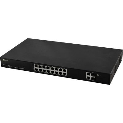 2. PULSAR SF116 łącza sieciowe Zarządzany Fast Ethernet (10/100) Obsługa PoE 1U Czarny