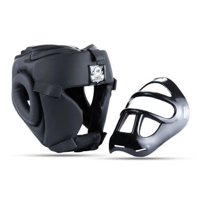 11. Kask bokserski z maską poliwęglanową S - Gladiator