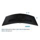 9. MONITOR SAMSUNG LED 34" LS34C652VAUXEN 100Hz