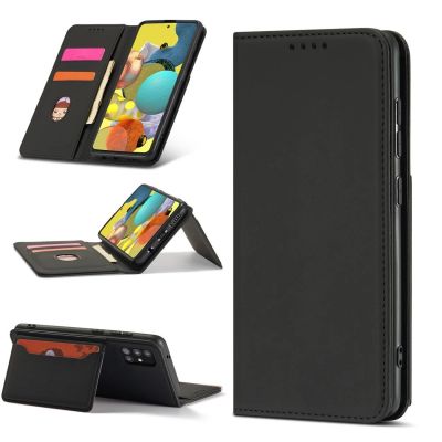 5. Magnet Card Case etui do Xiaomi Redmi Note 11 pokrowiec portfel na karty kartę podstawka czarny