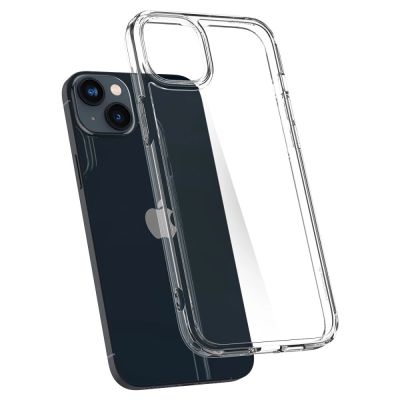 5. Etui Spigen Ultra Hybrid na iPhone 14 - przezroczyste
