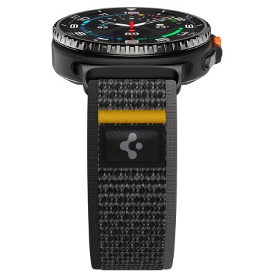 5. Pasek Spigen Athlex Air na Samsung Galaxy Watch 40 / 44 / 46 mm - czarno-żółty