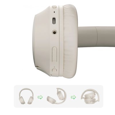 5. Słuchawki nauszne QCY H2 Pro ENC Bluetooth 5.3 - białe