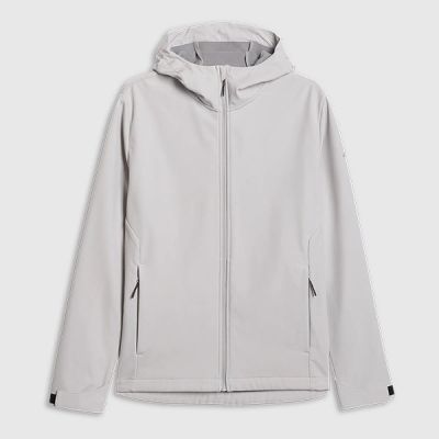 6. Kurtka softshell wiatroodporna membrana 5000 męska 4F 4FWAW25TSOFM362-27S