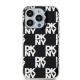 3. Etui DKNY IML Checkered Mono Pattern na iPhone 15 Pro Max - czarne
