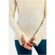 8. Bluza z kapturem damska Odlo X-ALP Mid layer hoody beżowa