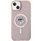 3. Etui Karl Lagerfeld IML Choupette MagSafe na iPhone 15 Plus - różowe