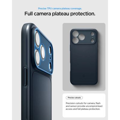 9. Etui Spigen Thin Fit MagSafe na iPhone 18 Pro Max / 17 Pro Max - szare