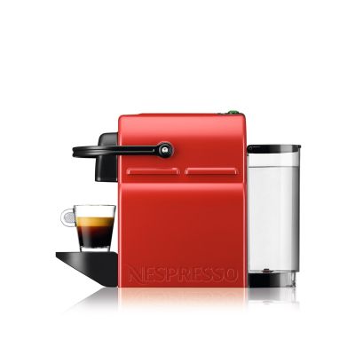 8. Ekspres kapsułkowy Krups Nespresso Inissia XN1005 (1260W; kolor czerwony)