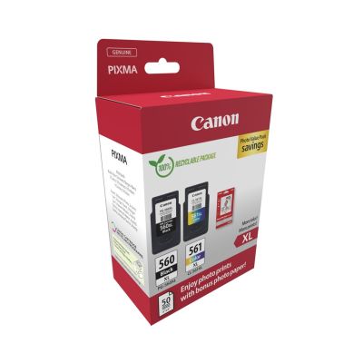 2. Canon 3712C008 nabój z tuszem 2 szt. Oryginalny Wysoka (XL) wydajność Czarny, Cyjan, Purpurowy, Żółty
