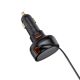 5. Ładowarka samochodowa Baseus Enjoyment Pro 55W USB-A ze zwijanym kablem Lightning - czarna