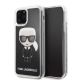 Etui Karl Lagerfeld Iconic Glitter na iPhone 11 Pro - czarne