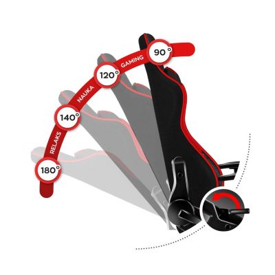 10. Fotel gamingowy dla dziecka HZ-Ranger 6.0 Red Mesh