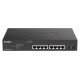 D-Link DGS-1100-10MPV2 Zarządzany L2 Gigabit Ethernet (10/100/1000) Obsługa PoE 1U Czarny