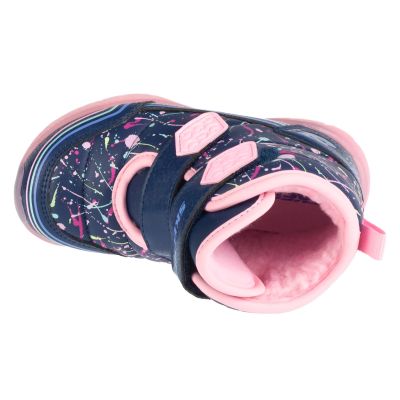 3. Skechers Illumi-Brights - Power Paint 302653N-NVMT Granatowe 24