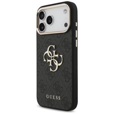 2. Etui Guess 4G Big 4G Classic Logo na iPhone 17 Pro Max / 18 Pro Max - czarno-złote
