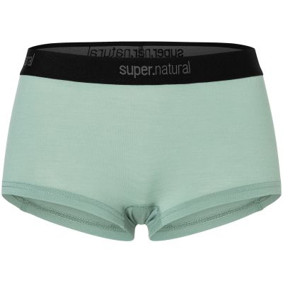 Bokserki sportowe damskie SUPER.NATURAL W Tundra 175 Boyfriend Hipster zielone