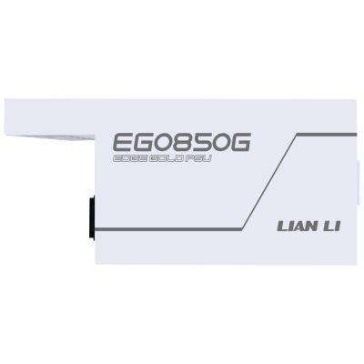 6. Zasilacz Lian Li EDGE GOLD 850 80 PLUS Gold Netzteil, PCIe 5.1, ATX 3.1 - 850 Watt, weiß