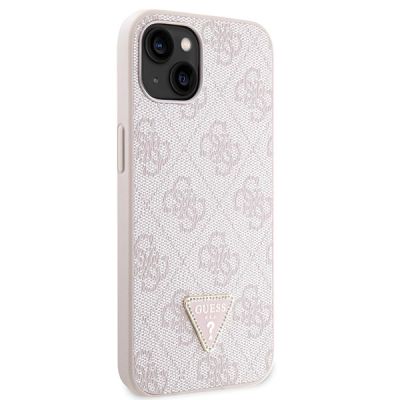 4. Etui Guess Crossbody 4G Metal Logo na iPhone 14 Pro Max - różowe