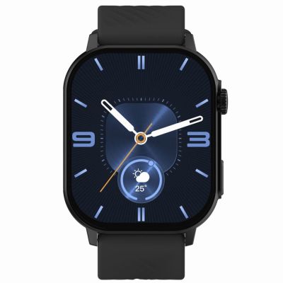 5. Smartwatch Gravity GT15-1 Czarny Pasek Silikonowy + Czarna Bransoleta