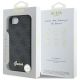 8. Etui Guess 4G Script Logo MagSafe na iPhone 16e - czarne