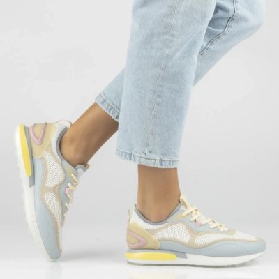 6. Półbuty sportowe damskie beżowe Filippo DP7843