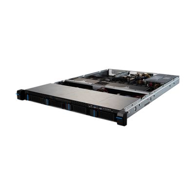 4. Platforma MSI Rack (1U) AMD S1102-02 Epyc 4004/4005 Ryzen 7000/9000 (4x 3,5"/2,5", 2xM.2, 2x10Gbe, IPMI, 1+1 450W)