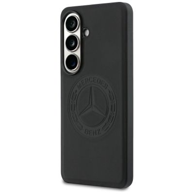 2. Etui Mercedes Vintage Logo MagSafe do Samsung Galaxy S26 - czarne