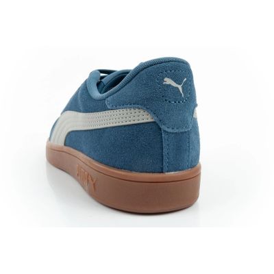 5. Puma buty sportowe męskie sneakersy Smash 3.0 skórzane klasyczne modne niebieskie