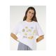 6. Koszulka damska RIP CURL Poolside Heritage Tee biała