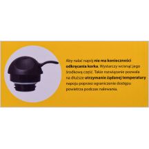 PROMIS DZBANEK STALOWY 1,5 L, NADRUK HERBATA TMH15