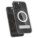 7. Etui Spigen Ultra Hybrid S MagSafe z podstawką do iPhone 15 Pro - przezroczyste