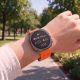 3. Pasek Tech-Protect Silicone Air na Samsung Galaxy Watch Ultra 47 mm - pomarańczowy