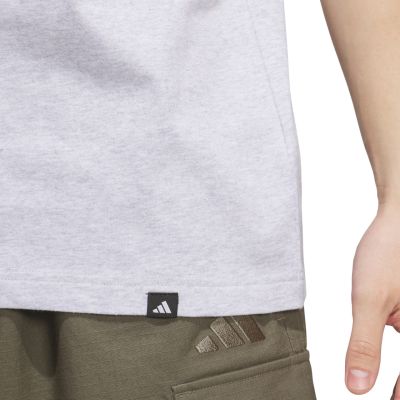 5. Koszulka męska adidas Varsity Tailsweep Graphic szara KS2179
