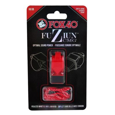 3. Gwizdek Fox 40 Fuziun CMG czerwony 