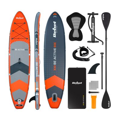 27. Deska do pływania SUP REBEL ACTIVE RBA4501 - pomarańczowa
