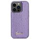 3. Etui Guess Sequin Script Metal na iPhone 15 Pro Max - fioletowe
