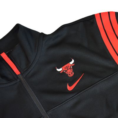 3. Kurtka Nike Chicago Bulls Courtside 75 Tracksuit Jacket Wmns Black/University Red/Black - DB1394-010